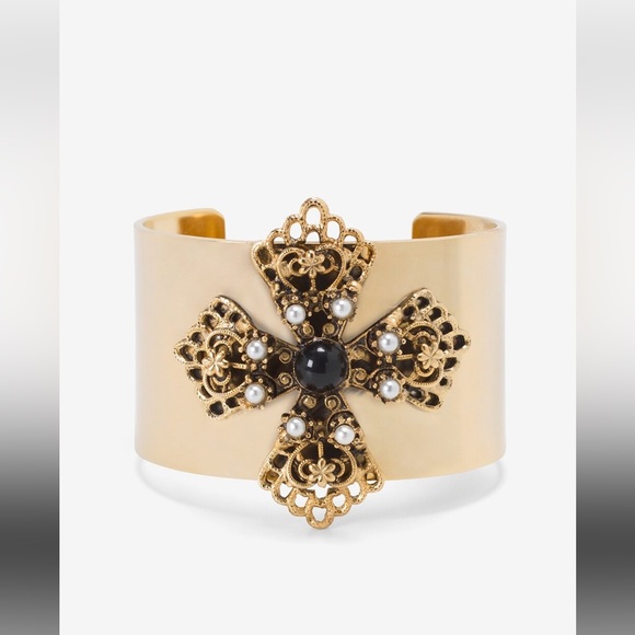 White House Black Market Jewelry - WHBM maltese cross cuff bracelet, NWT